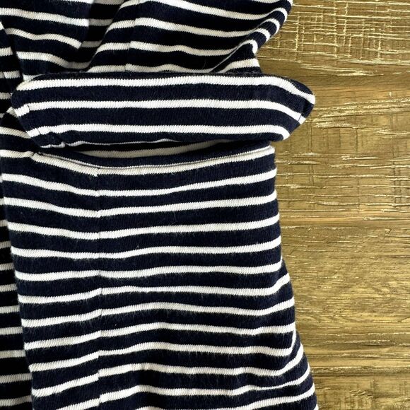 J Crew womens cotton striped preppy blazer jacket navy size XS - Picture 8 of 8